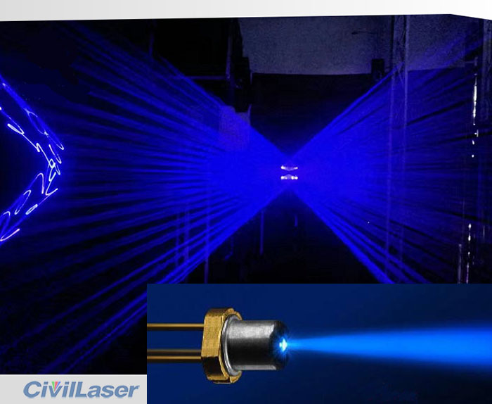 OSRAM PLP B450 LD 450nm 1.6W Blue Laser Diode TO-18 Φ5.6mm